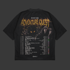 Oversized T-shirt - "ADVENTURE QUEST TOUR"
